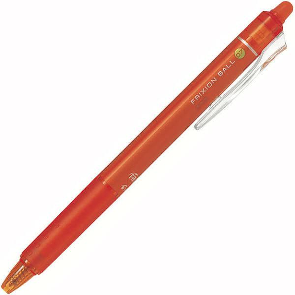 Pilot Ballpoint Pen Frixion Ball Knock - 0.7mm Orange