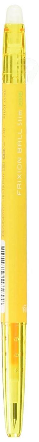Pilot Frixion Ball Slim 038 Erasable Ballpoint Honey Yellow