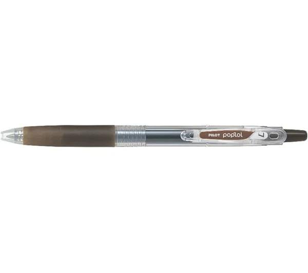 Pilot PopLol Gel Ink Pen Retractable 0.7mm Coffee Brown