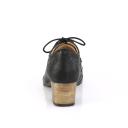 Pin Up Couture RUSSELL-34 Black Faux Leather Size 9