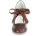 Pin Up Couture WIGGLE-32 White Faux Leather Size 11