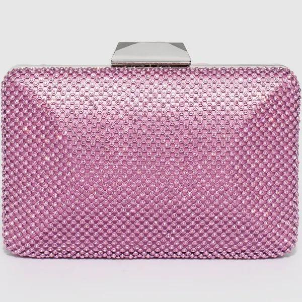 Pink Maxine Clutch Bag