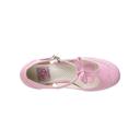 Pinup Couture FLAPPER-11 Series 3" Kitten Heel T-Strap Pump - Pink Faux Leather - 12