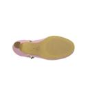 Pinup Couture FLAPPER-11 Series 3" Kitten Heel T-Strap Pump - Pink Faux Leather - 12