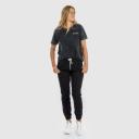 Piping Hot Chambray Jogger Pants | Black | Size 6