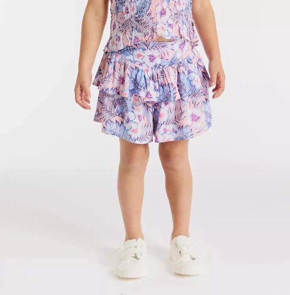 Piping Hot Floral Skorts - Pink - 1 - AfterPay & zipPay Available