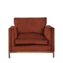 Placido Terracotta Armchair