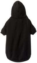 Plain Blank Pet Hoodie - Black - 3X-Large