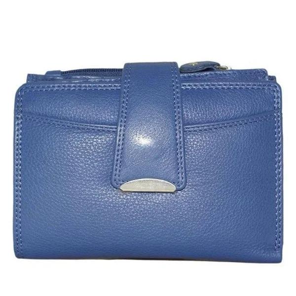 Plain Ladies Wallet Inkblue