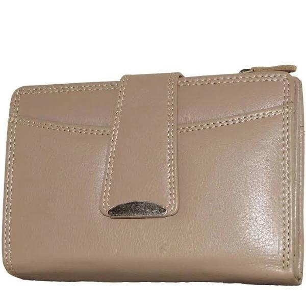 Plain Ladies Wallet Stone