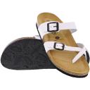 Plakton Womens Savannah Strappy Leather Toe Post Sandals - UK 4