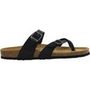 Plakton Womens Savannah Strappy Leather Toe Post Sandals - UK 6