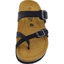 Plakton Womens Savannah Strappy Leather Toe Post Sandals - UK 6