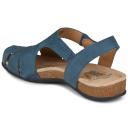 Planet Birdine Leather Adjustable Strap Sandal in Blue 6