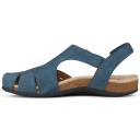 Planet Birdine Leather Adjustable Strap Sandal in Blue 7