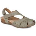 Planet Birdine Leather Adjustable Strap Sandal in Green 6
