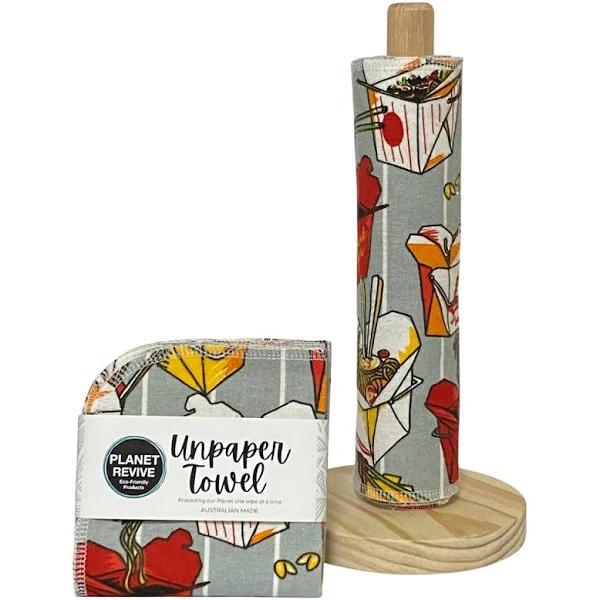 Planet Revive Unpaper Towels - Takeaway Flannel | Banish 18 Pack