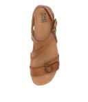 Planet Shoes Beck Alpaca Leather Sandal Brown 8
