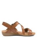 Planet Shoes Beck Alpaca Leather Sandal Brown 8
