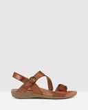 Planet Shoes Beck Alpaca Leather Sandal Brown 8