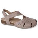 Planet Shoes Birdine Coco Beige Leather Flats Beige 10