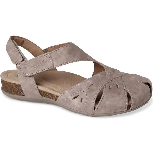 Planet Shoes Birdine Coco Beige Leather Flats Beige 9