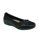 Planet Shoes Fergie Black Leather Ballet Flats Black 7