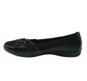 Planet Shoes Fergie Black Leather Ballet Flats Black 7