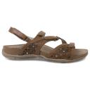 Planet Shoes Malu Sand Brown Leather Sandal Brown 9