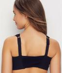 Playtex 4695b 18 Hour Custom Flex Back Wirefree Bra - Black, 36B
