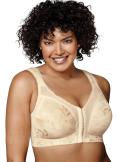 Playtex 4695b 18 Hour Custom Flex Back Wirefree Bra - Lt. Beige, 40D