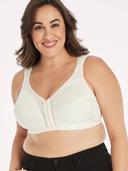 Playtex 4695b 18 Hour Custom Flex Back Wirefree Bra - Lt. Beige, 40D