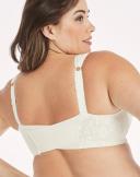 Playtex 4695b 18 Hour Custom Flex Back Wirefree Bra - Lt. Beige, 40D
