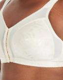 Playtex 4695b 18 Hour Custom Flex Back Wirefree Bra - Lt. Beige, 40D