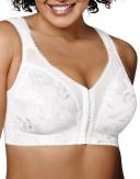 Playtex 4695b 18 Hour Custom Flex Back Wirefree Bra - White, 46C