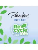 Playtex 4695b 18 Hour Custom Flex Back Wirefree Bra - White, 48D