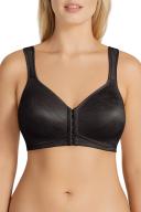 Playtex Front Fastening Posture Bra Black - 16DD