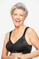 Playtex Front Fastening Posture Bra Black - 16DD