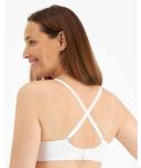 Playtex Ultralight Contour Bra - White 14DD YWRN Plus Size Bra - Afterpay Available