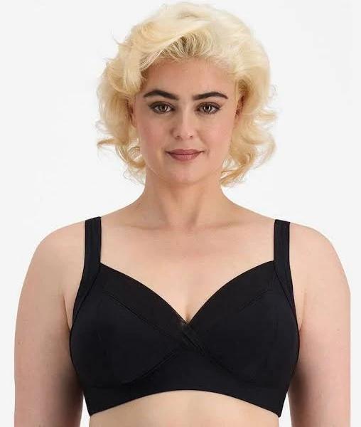 Playtex Ultralight Elegance Non Contour Bra - Black