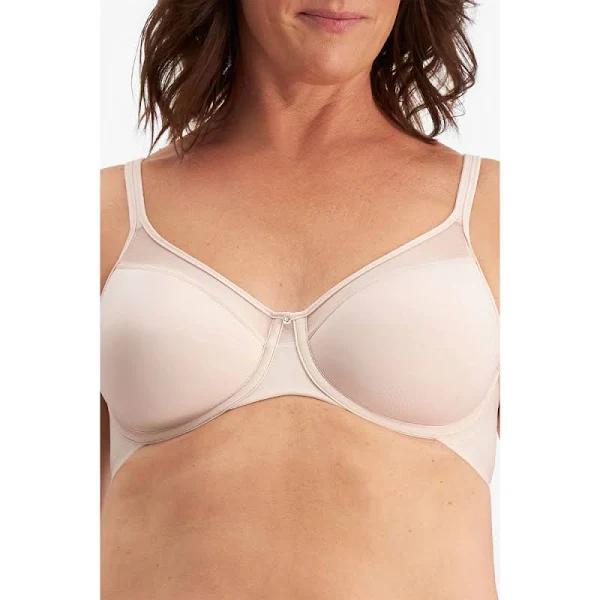 Playtex Ultralight Illusion Neckline Underwire Bra - Sandshell - 14D Sandshell