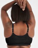 Playtex Use525 18 Hour Posture Boost Wirefree Bra - Black, 36C