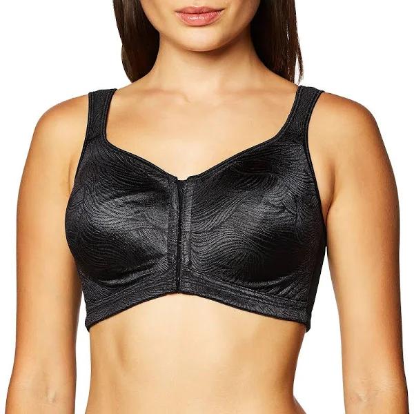 Playtex Use525 18 Hour Posture Boost Wirefree Bra - Black, 40C