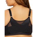 Playtex Use525 18 Hour Posture Boost Wirefree Bra - Black, 44D