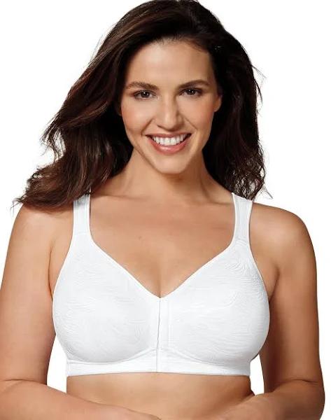 Playtex Use525 18 Hour Posture Boost Wirefree Bra - White, 44D