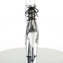 Pleaser ADORE-1018HG, 7" Platform Open Toe/Heel Ankle - Silver 11