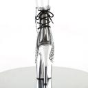Pleaser ADORE-1018HG, 7" Platform Open Toe/Heel Ankle - Silver 8