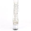 Pleaser ADORE-1020C Clear Ankle Boot Size 7