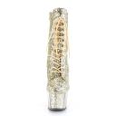 Pleaser - ADORE-1020G 10 / Silver Glitter/Silver Glitter