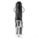 Pleaser - ADORE-1020G 10 / Silver Glitter/Silver Glitter